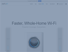 Tablet Screenshot of amplifi.com